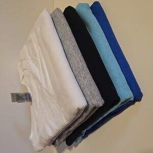 5 Gildan Heavy Cotton XL T-Shirt Bundle
